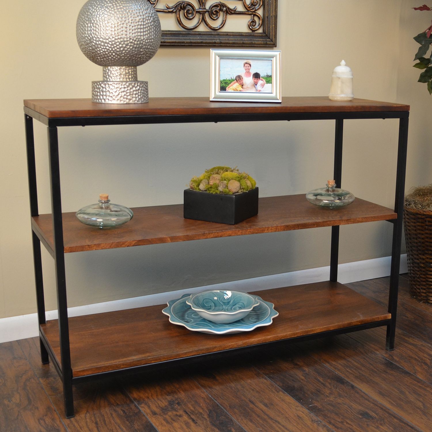 3 shelf sofa table