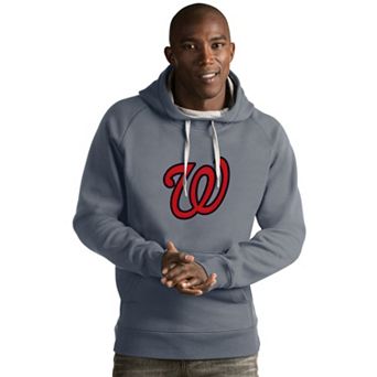 Men's Antigua Washington Nationals Victory Logo Hoodie