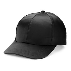 Women's Mudd® Shiny Satin Baseball Hat