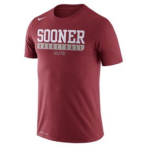 Men's Nike Oklahoma Sooners Basketball Practice Dri-FIT Tee