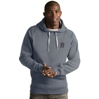 Men's Antigua Detroit Tigers Victory Pullover Hoodie