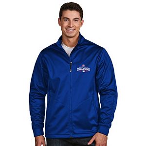 Men's Antigua Chicago Cubs 2016 World Series Champions Golf Jacket