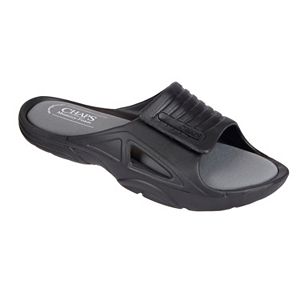 Men's Chaps Memory Foam Slide Sandals