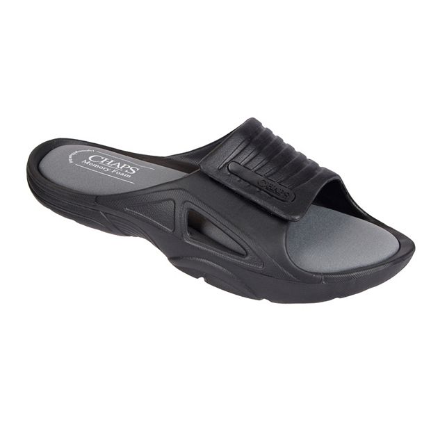 Kohls mens slide on sale sandals