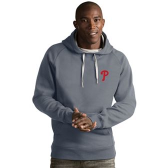 Men's Antigua Philadelphia Phillies Victory Pullover Hoodie