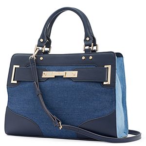 Jennifer Lopez Lola Denim Satchel