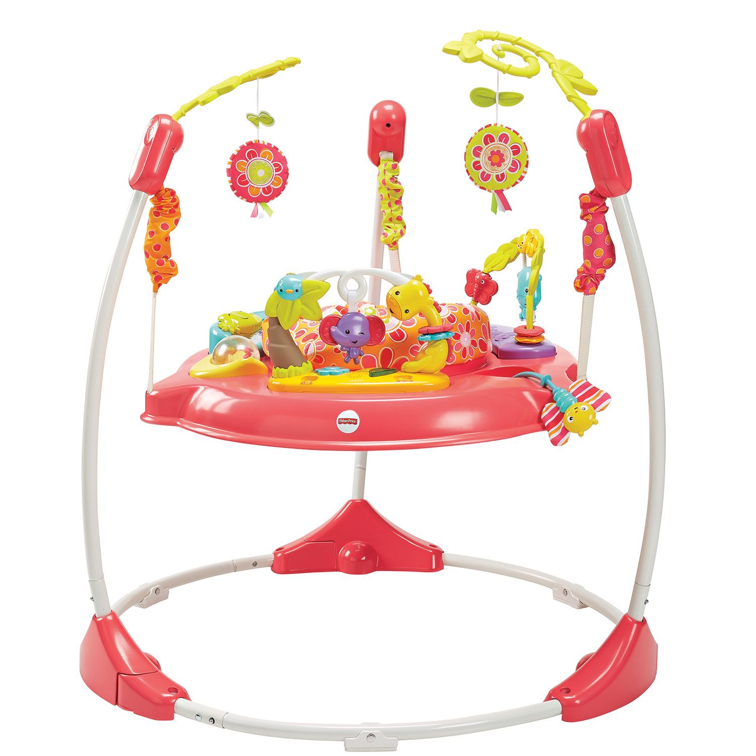 pink rainforest jumperoo