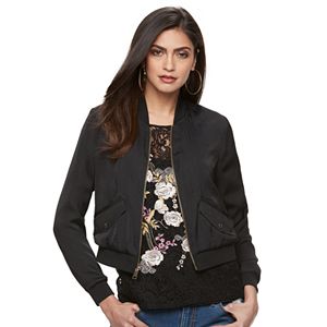 Women's Jennifer Lopez Embroidered Bomber Jacket
