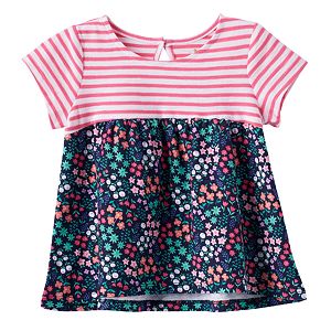 Baby Girl Jumping Beans® Babydoll Print Tunic