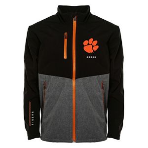 Men's Franchise Club Clemson Tigers Fusion Softshell Jacket