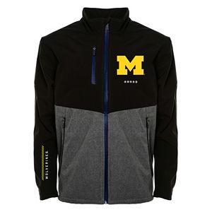 Men's Franchise Club Michigan Wolverines Fusion Softshell Jacket