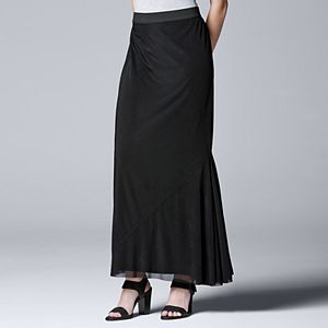 Women's Simply Vera Vera Wang Simply Separates Asymmetrical Midi Skirt