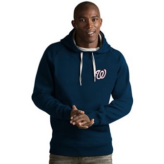 Men's Antigua Washington Nationals Victory Pullover Hoodie