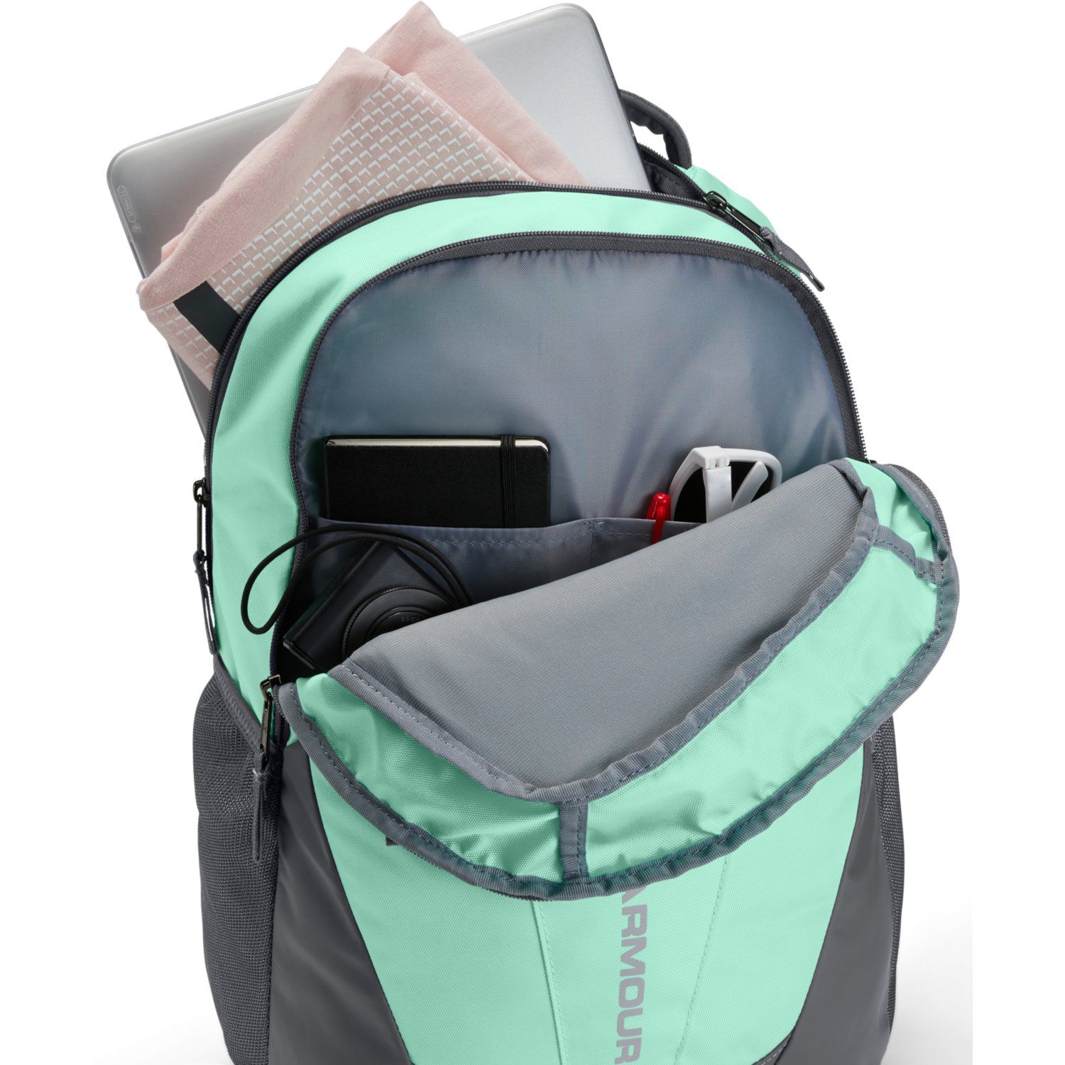 turquoise under armour backpack