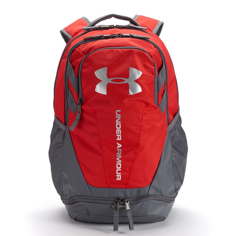 Under Armour Hustle 3.0 Backpack, Red