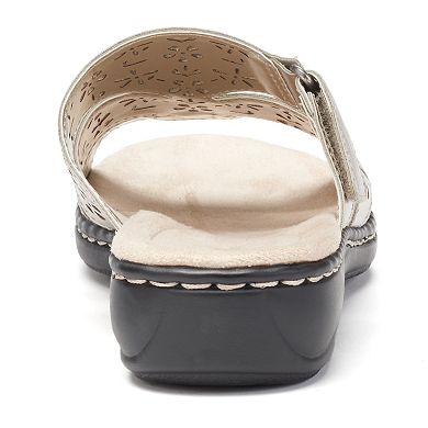 Croft & Barrow® Women's Cutout Slide Sandals