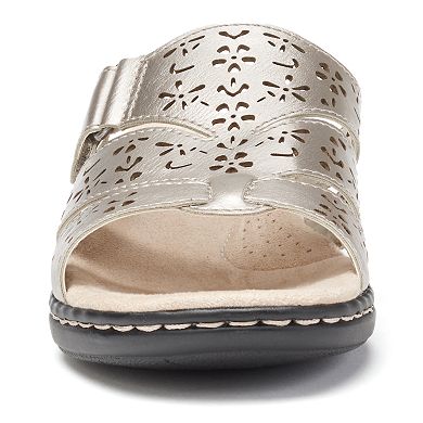 Croft & Barrow® Women's Cutout Slide Sandals