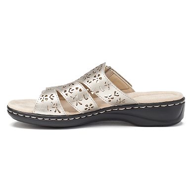 Croft & Barrow® Women's Cutout Slide Sandals