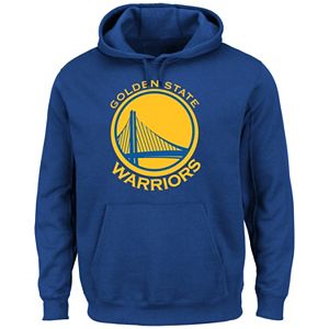 Men's Majestic Golden State Warriors Tek Patch Hoodie