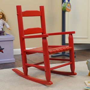 Kids Red Rocking Chair