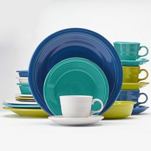 Fiesta Coastal Colors 20-pc. Dinnerware Set