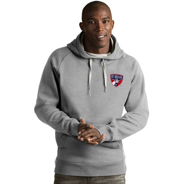 Men's Antigua FC Dallas Victory Pullover Hoodie