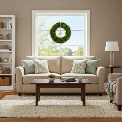 Pure Garden Artificial Grass Wreath