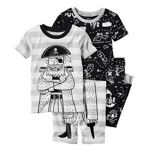 Boys 4-8 Carter's Pirates 4-Piece Pajama Set