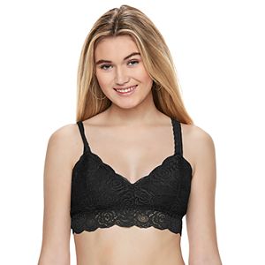 Juniors' Mudd® Scalloped Lace Bralette