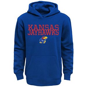 Boys 8-20 Kansas Jayhawks Overlap Fleece Hoodie
