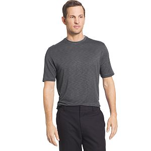 Big & Tall Van Heusen Classic-Fit Slubbed Mock-Layer Crewneck Tee