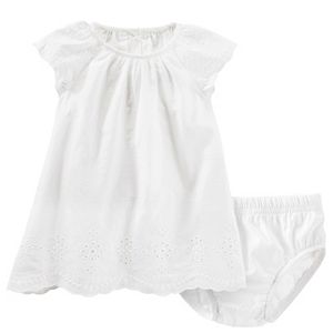Baby Girl OshKosh B'gosh® Eyelet Swing Dress