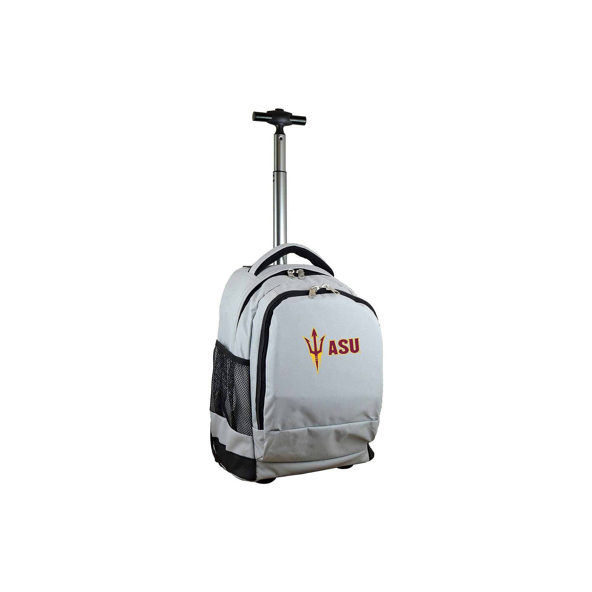 Arizona State Sun Devils Premium Wheeled Backpack, Gray
