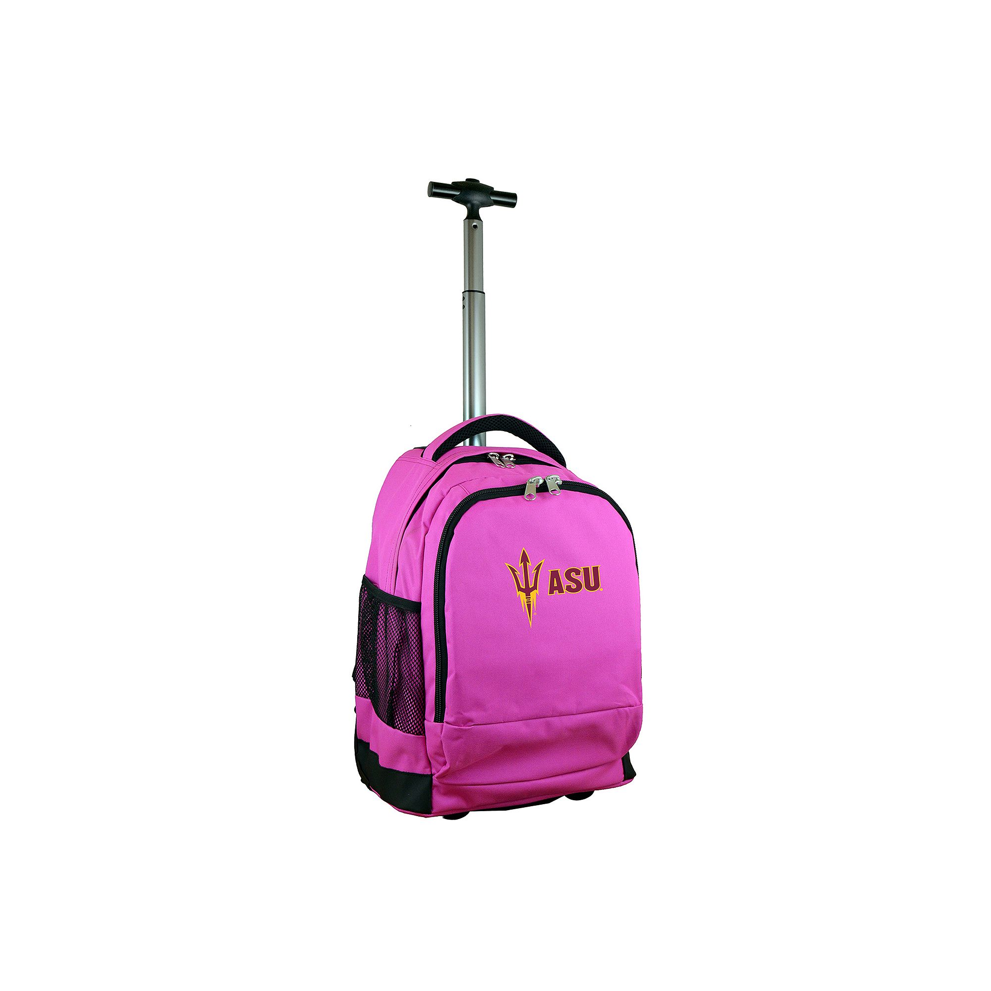Arizona State Sun Devils Premium Wheeled Backpack, Pink