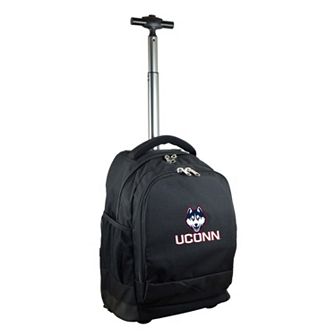 UConn Huskies Premium Wheeled Backpack