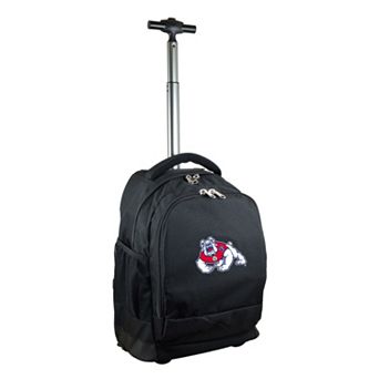 Fresno State Bulldogs Premium Wheeled Backpack
