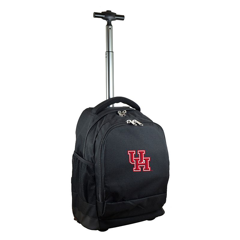 Houston Cougars Premium Wheeled Backpack, Black