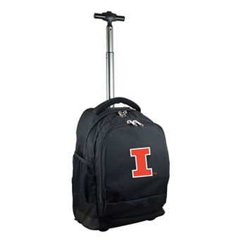 Illinois Fighting Illini Premium Wheeled Backpack