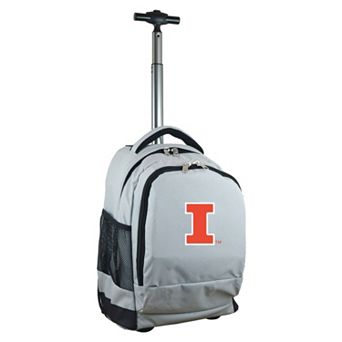 Illinois Fighting Illini Premium Wheeled Backpack