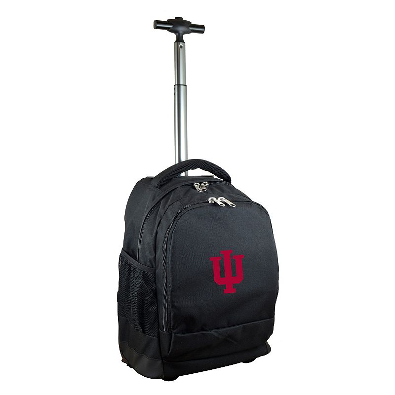 Indiana Hoosiers Premium Wheeled Backpack, Black