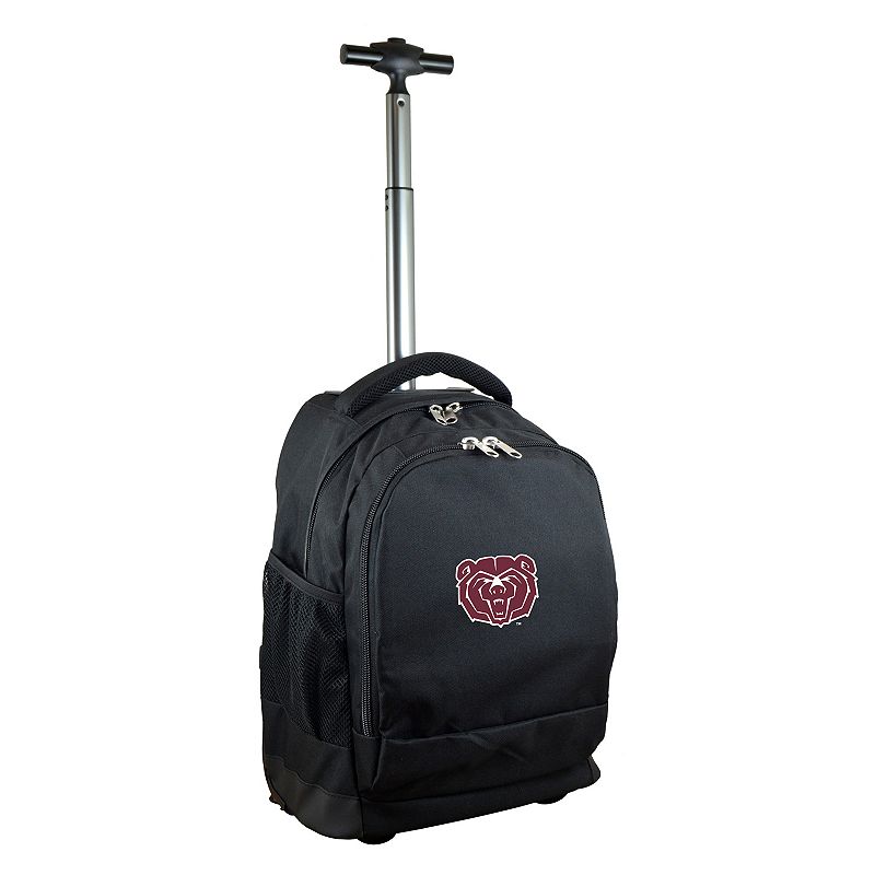 Missouri State Bears Premium Wheeled Backpack, Black
