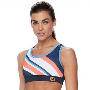 FILA SPORT® Bras: Medium-Impact Performance Running Sports Bra