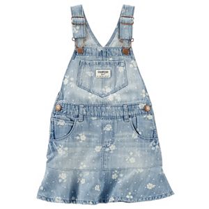 Baby Girl OshKosh B'gosh® Floral Denim Jumper