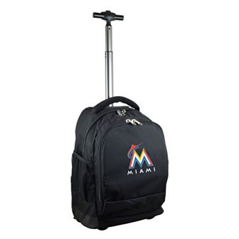 Miami Marlins Premium Wheeled Backpack