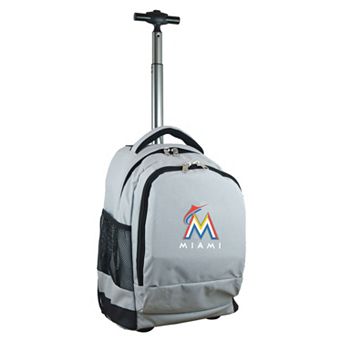 Miami Marlins Premium Wheeled Backpack