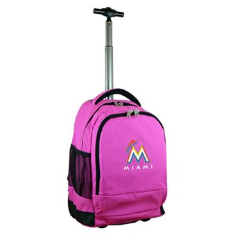Miami Marlins Premium Wheeled Backpack