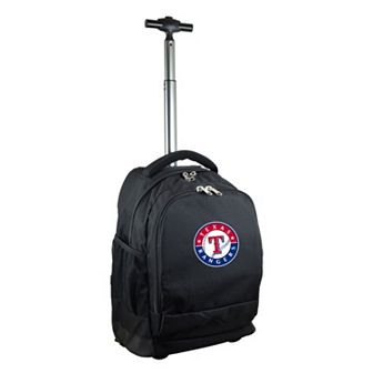 Texas Rangers Premium Wheeled Backpack