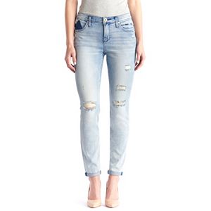 Women's Rock & Republic® Berlin Ripped Cuffed Ankle Jeans