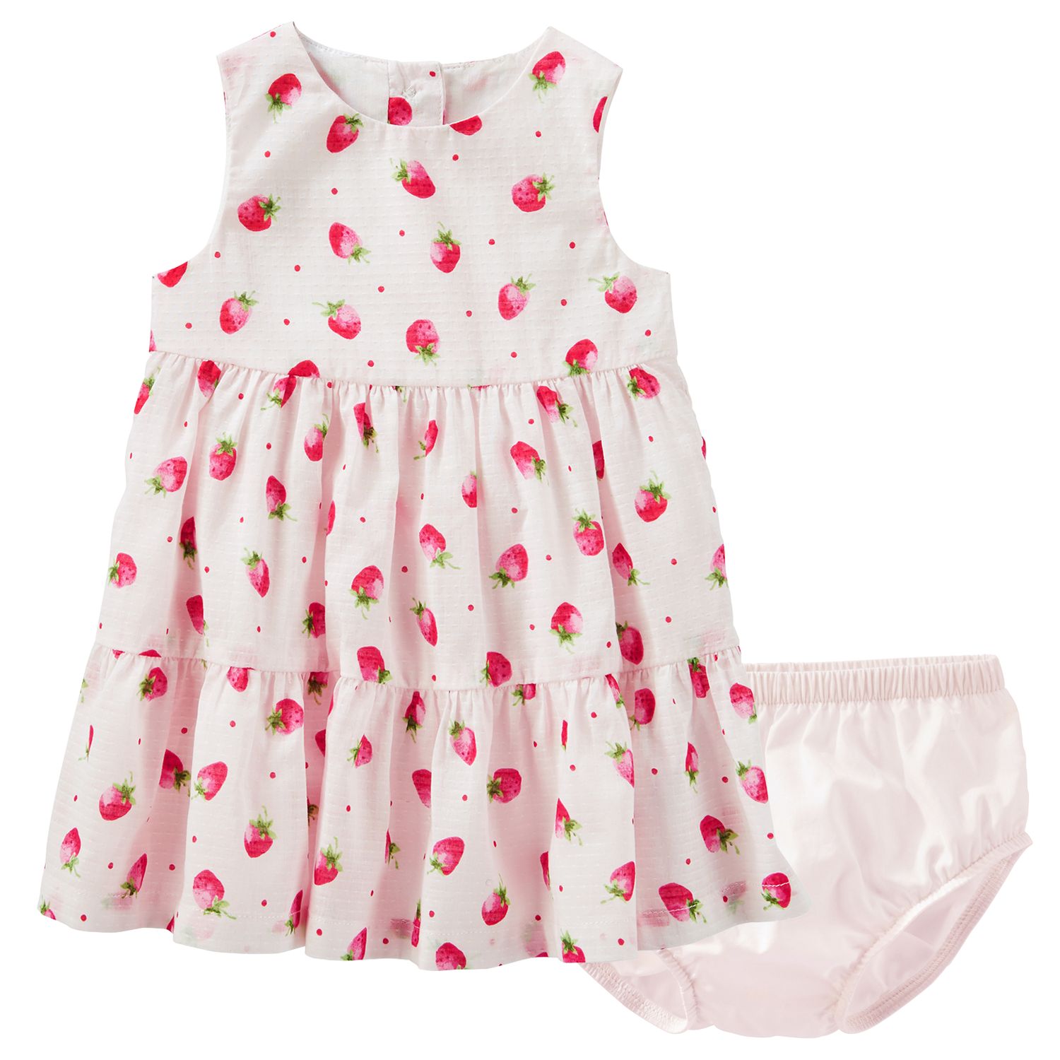 strawberry baby girl outfit