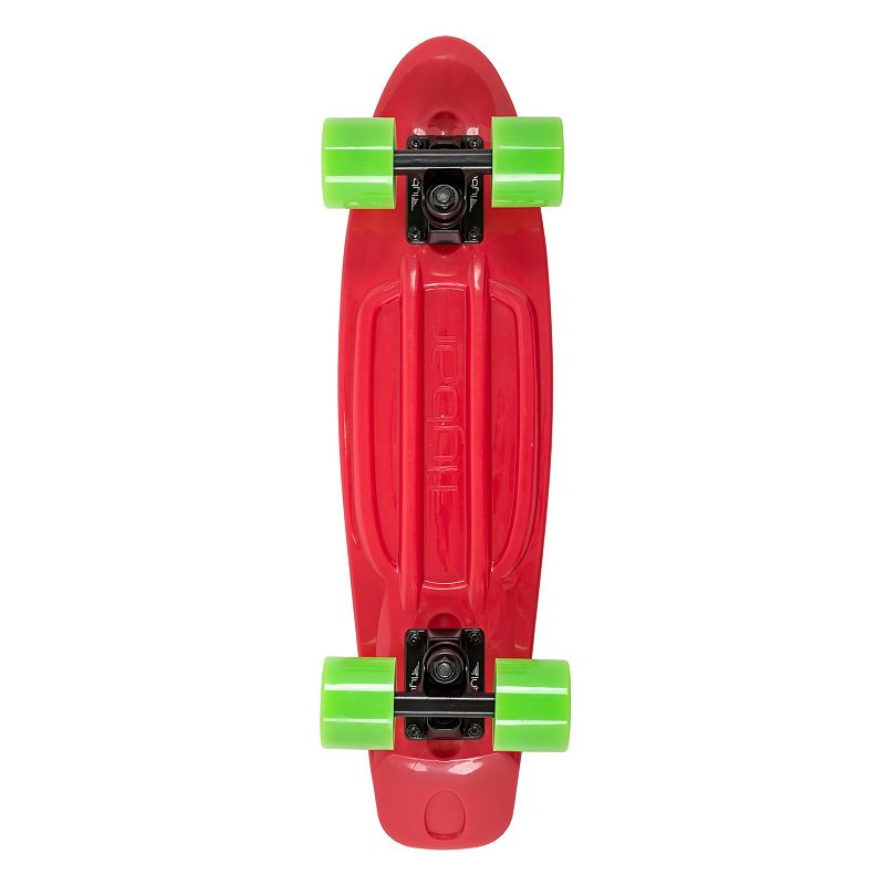 Flybar 22-Inch Plastic Mini Cruiser Skateboard, Red